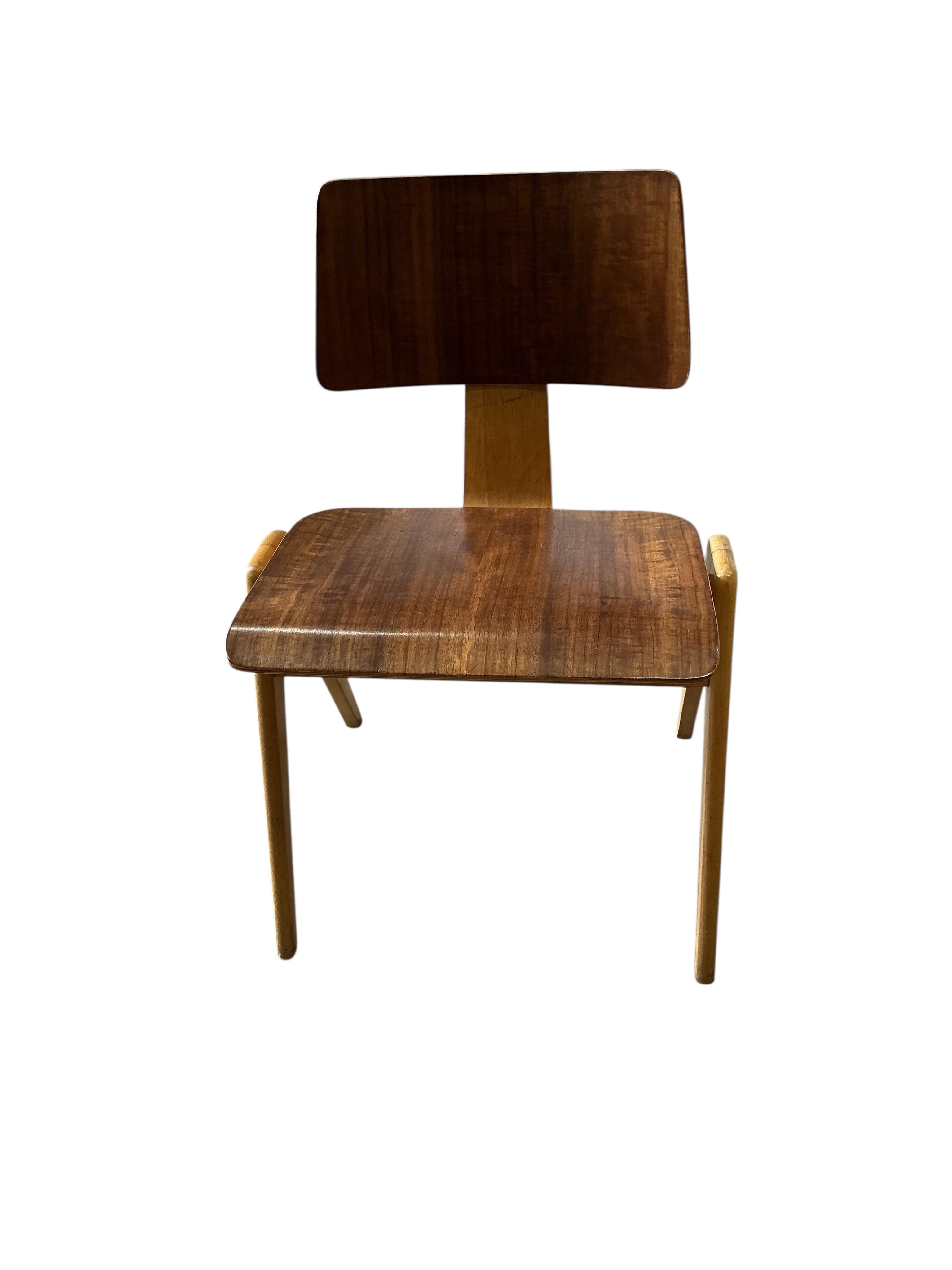 A pair of Robin Day Hillestack chairs, width 49cm, depth 41cm, height 76cm